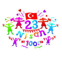 Turkish flag conceptual illustration