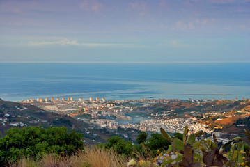 Obraz premium Torrox Costa, Costa Tropical, The Axarquia, Malaga Province, Andalucia, Spain, Western Europe.