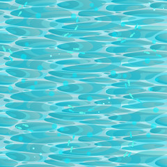 Obraz premium Vector aqua background with blue sea water depicted on it.