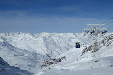 Val Thorens Three Valleys Ski Region French Alps France