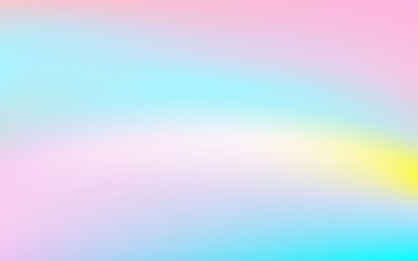 Rainbow, princess, background. Premium vector.