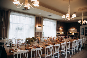 table setting for a wedding