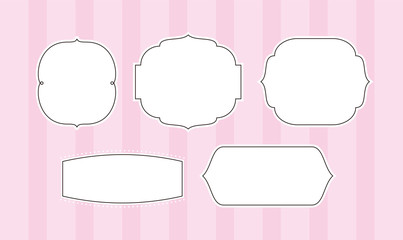 オーナメント　飾り線のセット