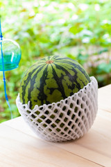 すいか、夏の風景
