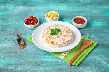 Photos of Turkey's Famous and Delicious Homemade Dishes for Hotel & Restaurant Orders and Menu and Internet and TV Advertising tavuk pilav chicken rice nohut pilav