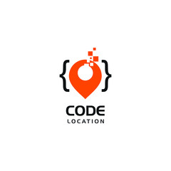 modern local code logo design technology