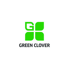 Letter G  for the life clover logo design  simple