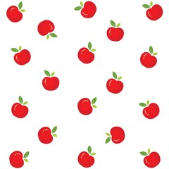 Apple background vector illustration design