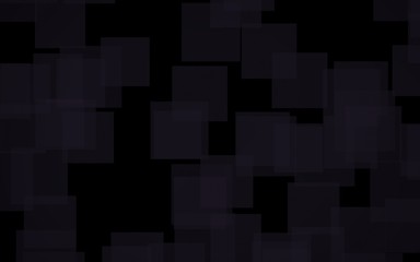 Black abstract background. Backdrop with grey squares. 3D illustration