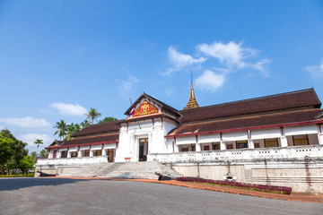 Fototapeta na wymiar The Royal Palace National Museum in Luang Prabang Laos