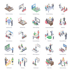 
Business Coaching Icons Pack
 - obrazy, fototapety, plakaty