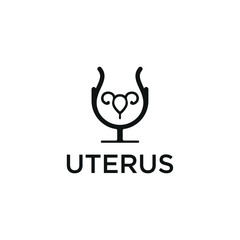 flat and monochrome for uterus podcast logo