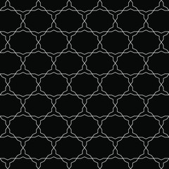 Fototapeta premium minimal geometric seamless pattern background. vector drawn. it can be used as banner, wallpaper, backdrop, cover page, template, fabric design pattern, paper, etc.