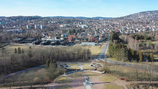 Vigeland park. Oslo. Frogner park