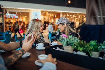 Coffee time is socializing time