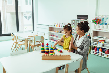 Expressing her creativity