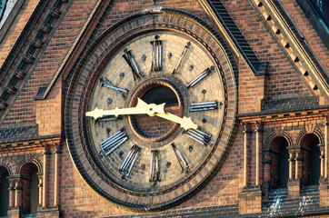 Kirchturmuhr Zwickau