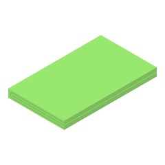 Winter blanket icon. Isometric of winter blanket vector icon for web design isolated on white background