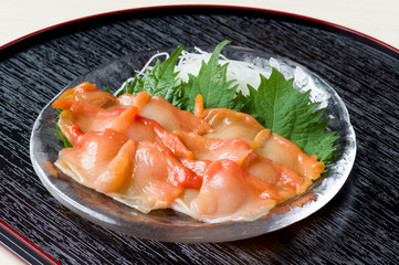 赤貝の刺身
