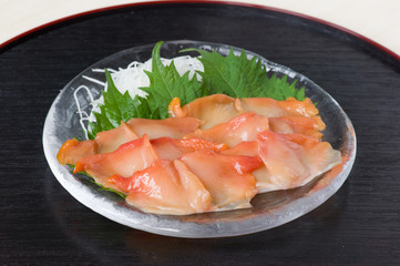赤貝の刺身