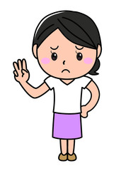 女の子01_01（困り顔・３）