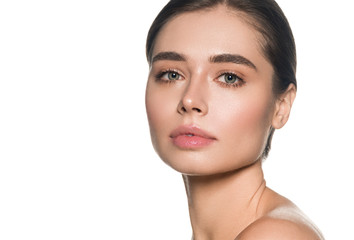 Fototapeta premium Healthy skin model face