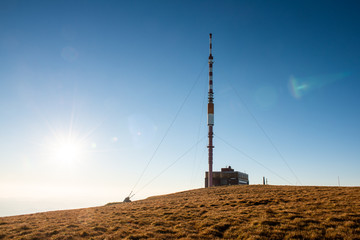 TV Tower in National park Low Tatras, Kralova hola, Slovakia © Filip