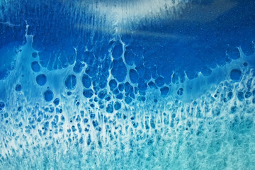 Part of original epoxy resin art