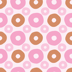 Playful spot, textured polka dot seamless pattern, perfect for fashion, home, stationary, kids. 