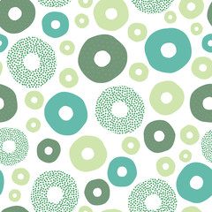 Playful spot, textured polka dot seamless pattern, perfect for fashion, home, stationary, kids. 