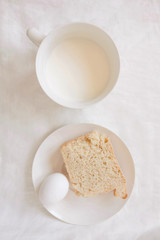bread with milk