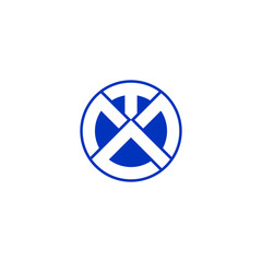 tma letter original monogram logo design