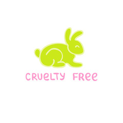 cruelty free doodle icon