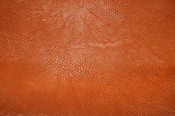 Brown leather texture as background
