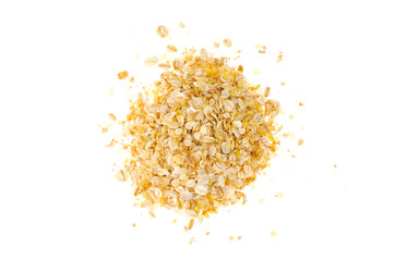 Mix of cereals of different cereals, healthy diet.