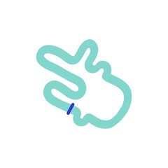 race map doodle icon