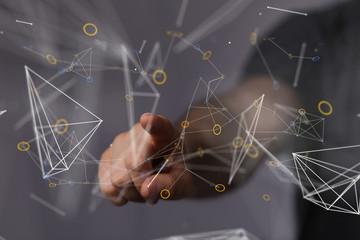 Business and communications group digital team.