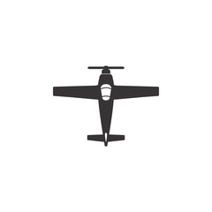 Air plane icon logo design vector
