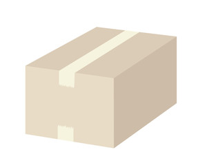 段ボール箱　白