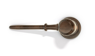 Justice Gavel Isolated
