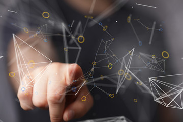 Business and communications group digital team.