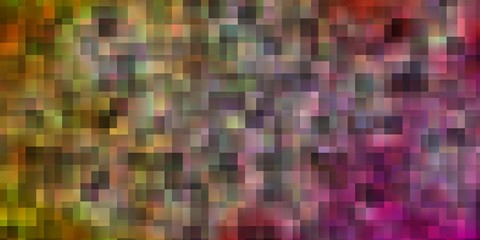 Light Orange vector backdrop with rectangles.