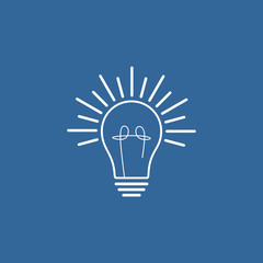 Vector Icon of Light bulb