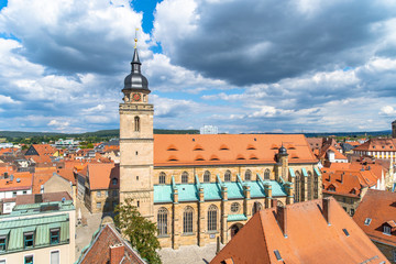 Stadtkirche Bayreuth Drohne