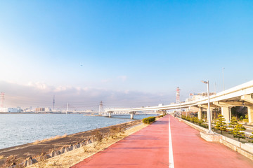 Obraz premium ランニングロード