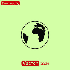 globe, earth, world, planet, map, blue, global, sphere, 3d, america, europe, business, green, white, isolated, illustration, geography, concept, icon, land, continent, glass, ocean, asia, space