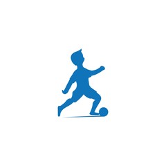 Fototapeta na wymiar Kids logo vector