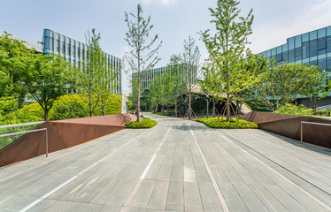 Modern internet technology office area	