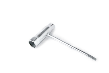 Chainsaws accessories. Combination socket tool. Chainsaw tool. 