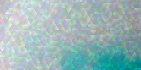 Light BLUE vector pattern with polygonal style.